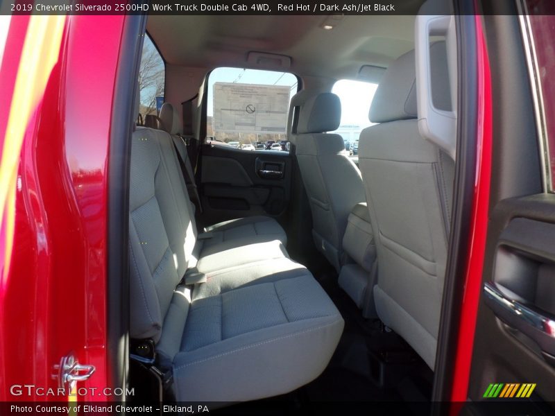 Red Hot / Dark Ash/Jet Black 2019 Chevrolet Silverado 2500HD Work Truck Double Cab 4WD