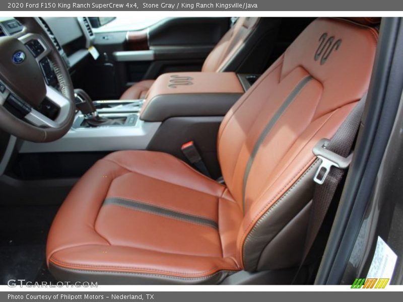 Stone Gray / King Ranch Kingsville/Java 2020 Ford F150 King Ranch SuperCrew 4x4