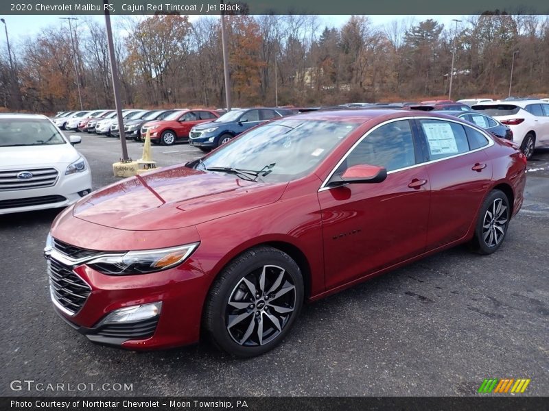 Cajun Red Tintcoat / Jet Black 2020 Chevrolet Malibu RS