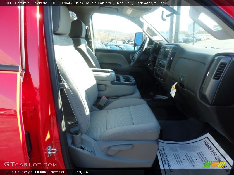 Red Hot / Dark Ash/Jet Black 2019 Chevrolet Silverado 2500HD Work Truck Double Cab 4WD
