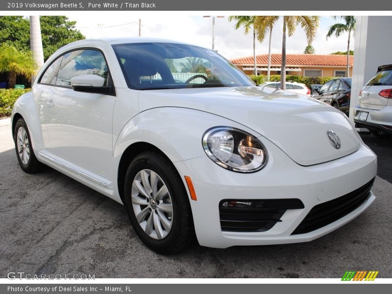 Front 3/4 View of 2019 Beetle S