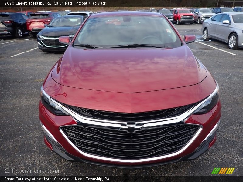 Cajun Red Tintcoat / Jet Black 2020 Chevrolet Malibu RS