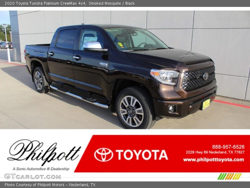 Smoked Mesquite / Black 2020 Toyota Tundra Platinum CrewMax 4x4