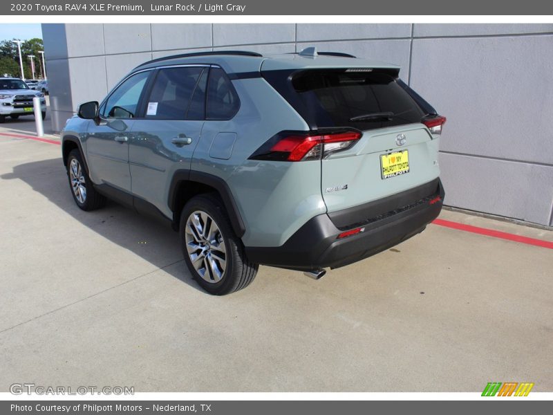 Lunar Rock / Light Gray 2020 Toyota RAV4 XLE Premium