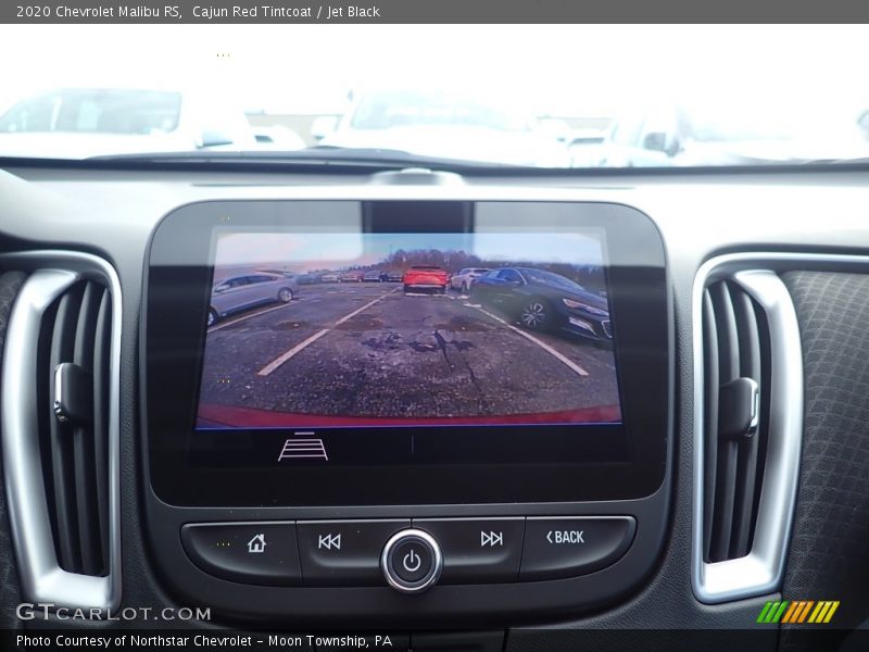 Cajun Red Tintcoat / Jet Black 2020 Chevrolet Malibu RS