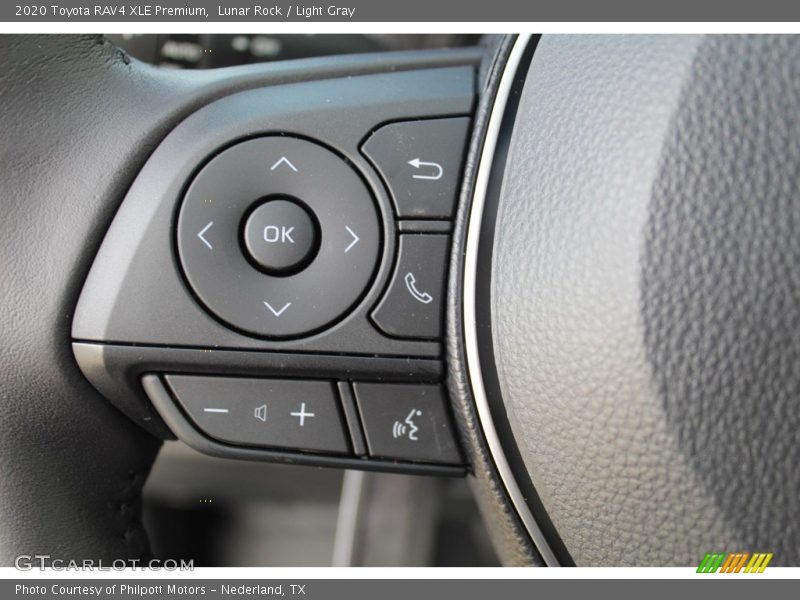 Lunar Rock / Light Gray 2020 Toyota RAV4 XLE Premium