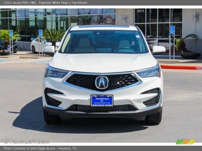 Platinum White Pearl / Parchment 2020 Acura RDX FWD