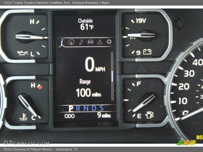 Smoked Mesquite / Black 2020 Toyota Tundra Platinum CrewMax 4x4