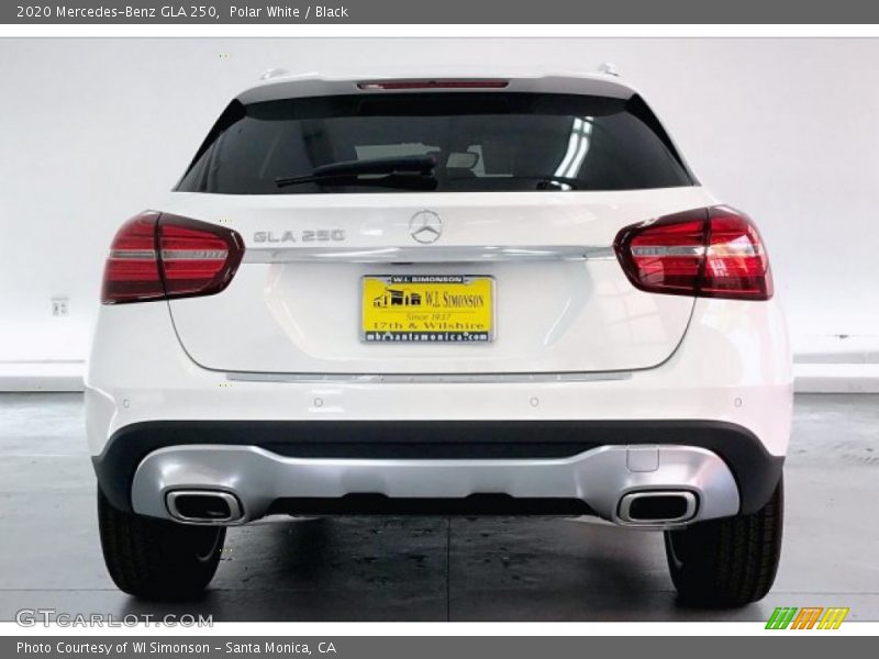 Polar White / Black 2020 Mercedes-Benz GLA 250