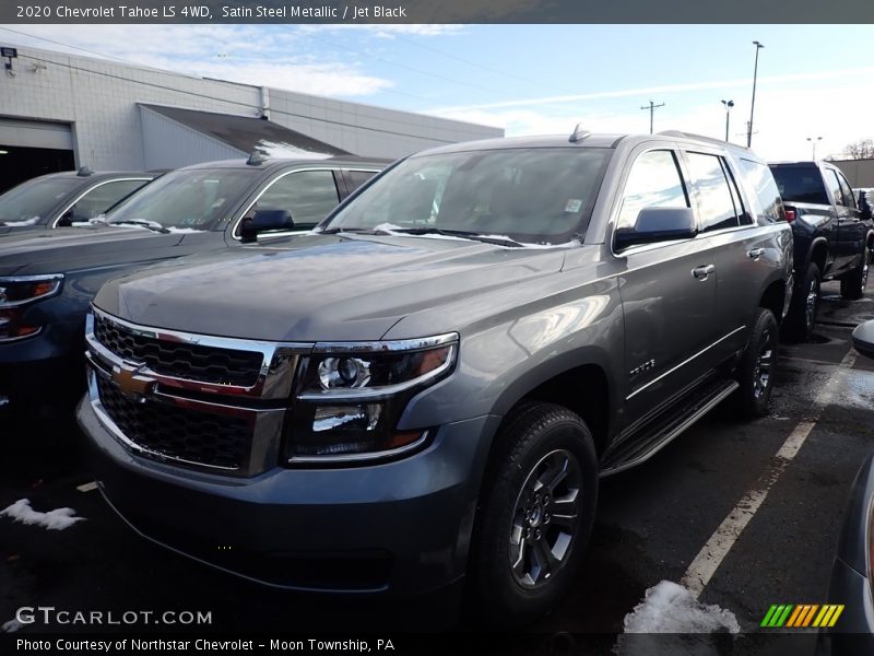 Satin Steel Metallic / Jet Black 2020 Chevrolet Tahoe LS 4WD