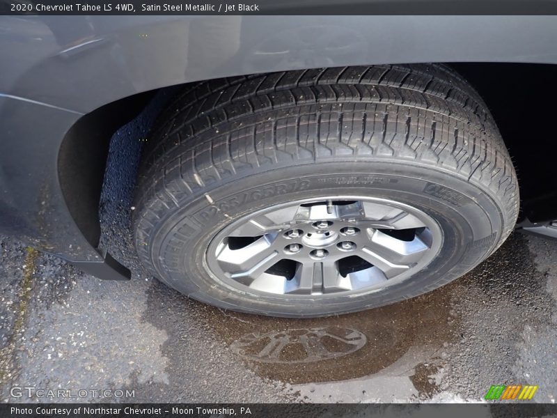 Satin Steel Metallic / Jet Black 2020 Chevrolet Tahoe LS 4WD
