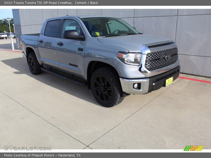 Cement / Black 2020 Toyota Tundra TSS Off Road CrewMax
