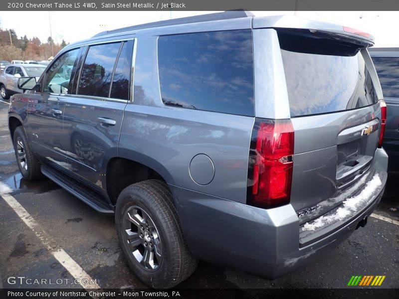 Satin Steel Metallic / Jet Black 2020 Chevrolet Tahoe LS 4WD