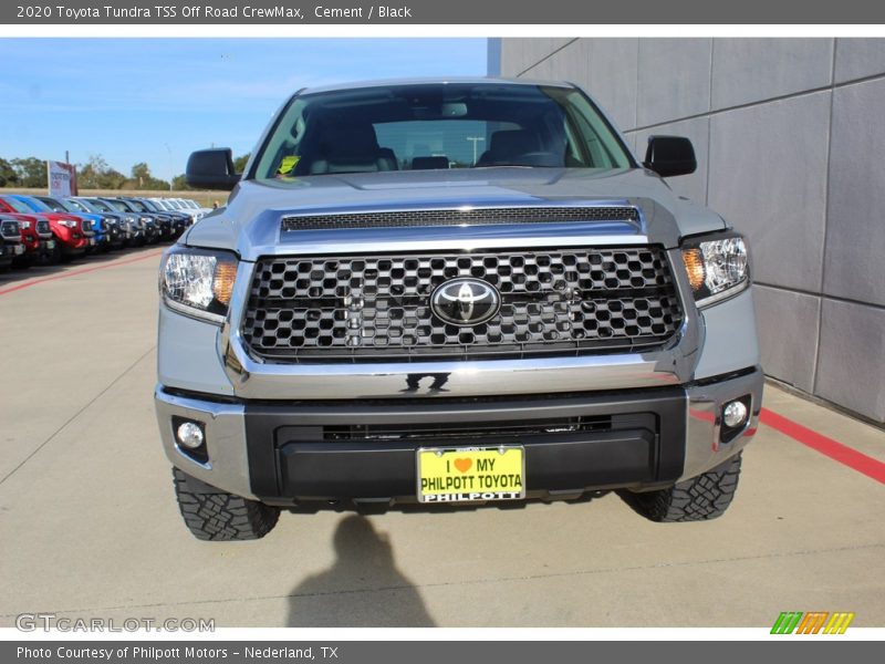 Cement / Black 2020 Toyota Tundra TSS Off Road CrewMax