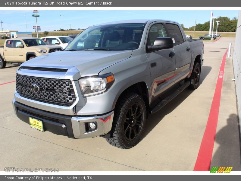 Cement / Black 2020 Toyota Tundra TSS Off Road CrewMax