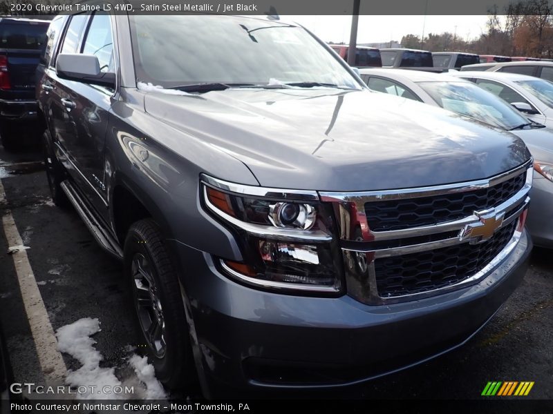 Satin Steel Metallic / Jet Black 2020 Chevrolet Tahoe LS 4WD