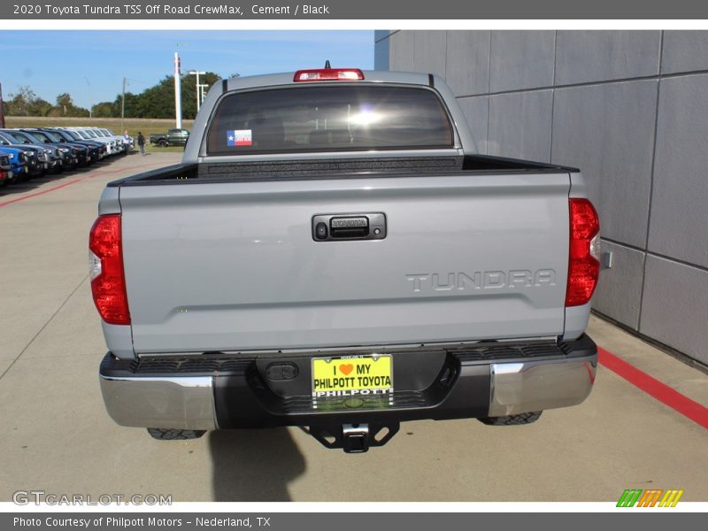 Cement / Black 2020 Toyota Tundra TSS Off Road CrewMax