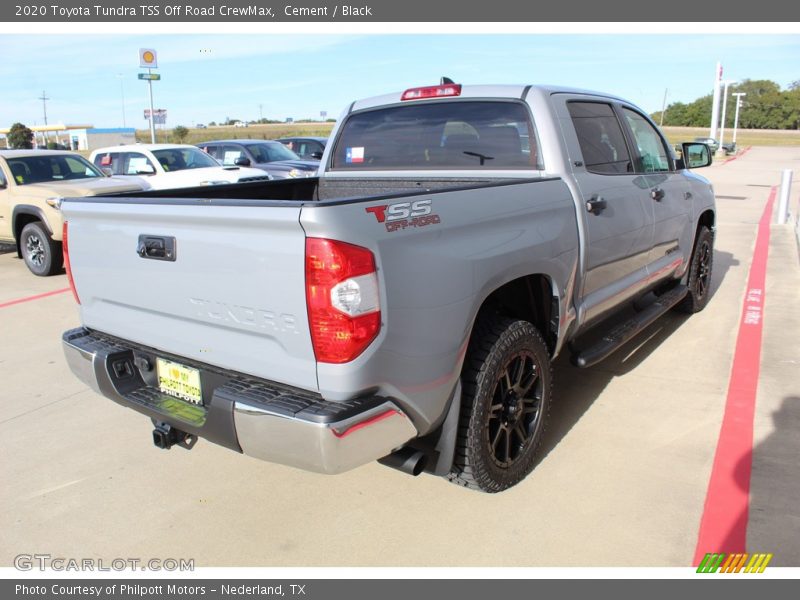 Cement / Black 2020 Toyota Tundra TSS Off Road CrewMax