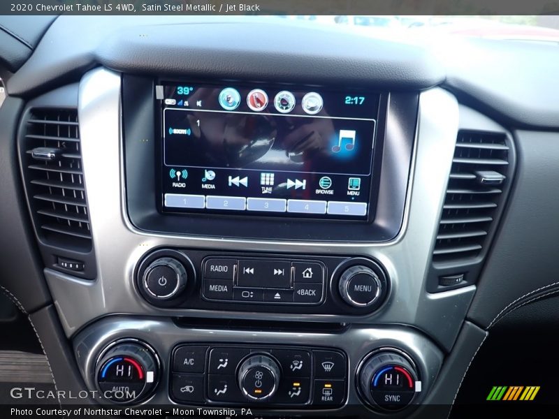 Satin Steel Metallic / Jet Black 2020 Chevrolet Tahoe LS 4WD