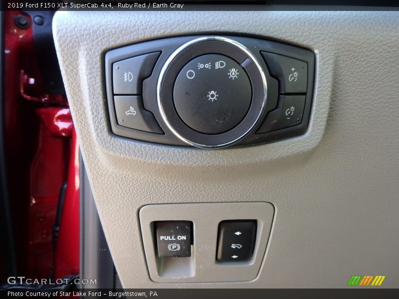 Controls of 2019 F150 XLT SuperCab 4x4