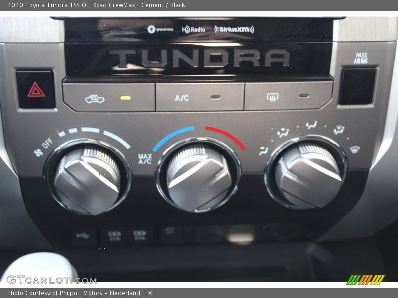 Cement / Black 2020 Toyota Tundra TSS Off Road CrewMax