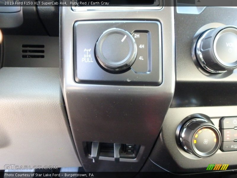 Controls of 2019 F150 XLT SuperCab 4x4