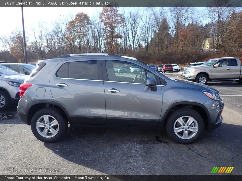 Satin Steel Metallic / Jet Black 2020 Chevrolet Trax LT AWD