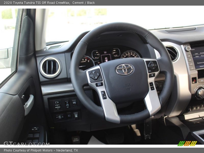 Cement / Black 2020 Toyota Tundra TSS Off Road CrewMax