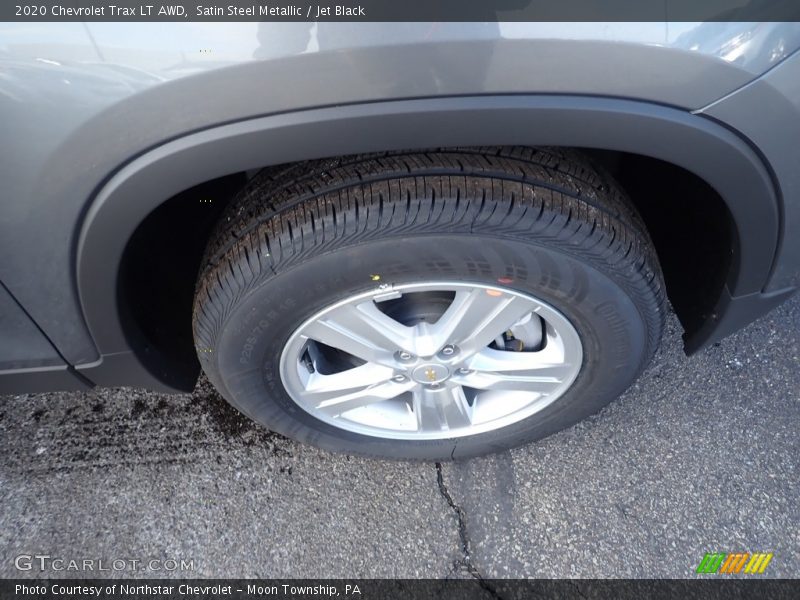 Satin Steel Metallic / Jet Black 2020 Chevrolet Trax LT AWD