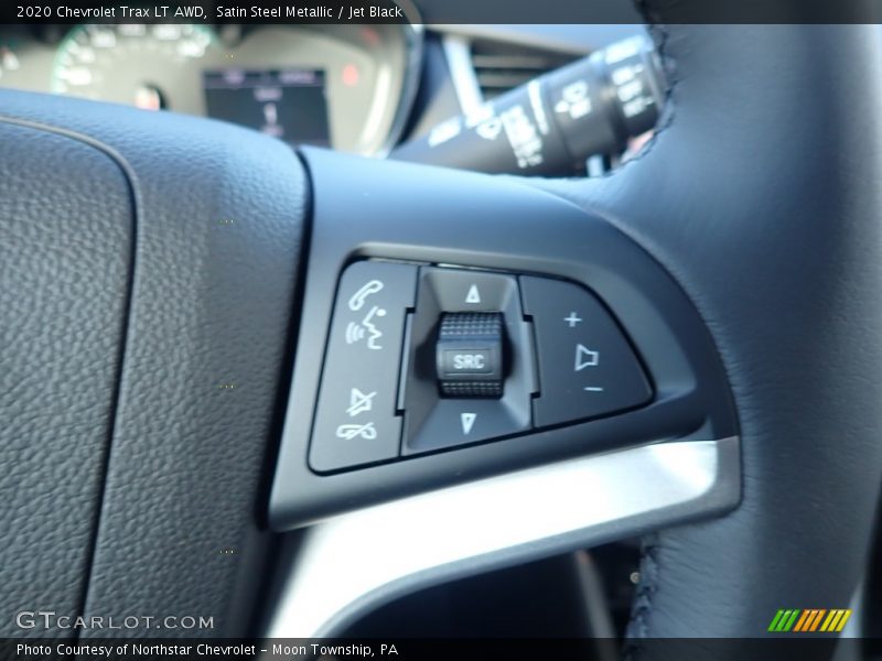 Satin Steel Metallic / Jet Black 2020 Chevrolet Trax LT AWD