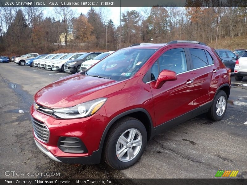 Cajun Red Tintcoat / Jet Black 2020 Chevrolet Trax LT AWD