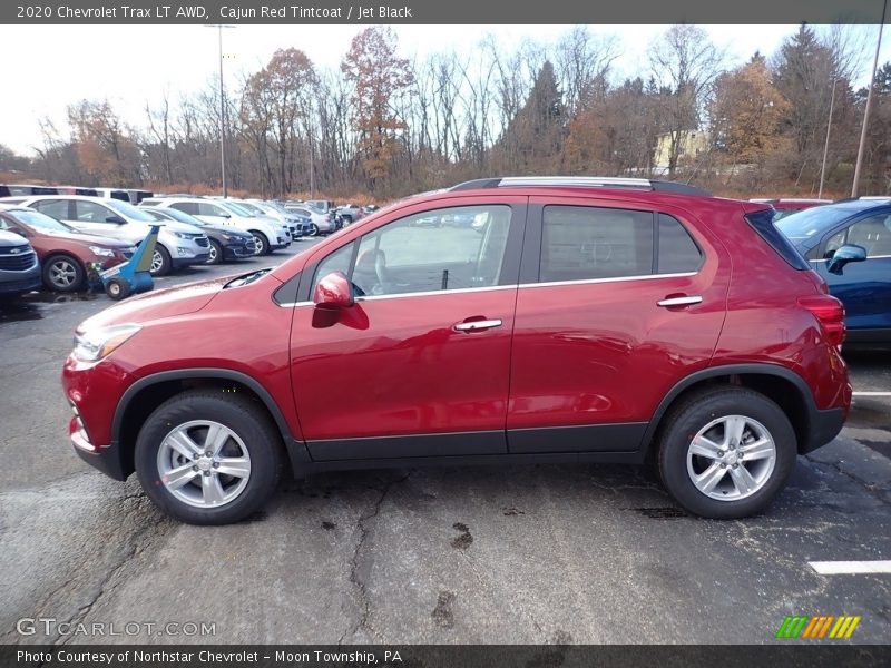 Cajun Red Tintcoat / Jet Black 2020 Chevrolet Trax LT AWD