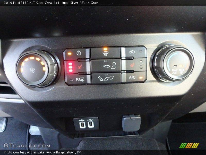 Controls of 2019 F150 XLT SuperCrew 4x4