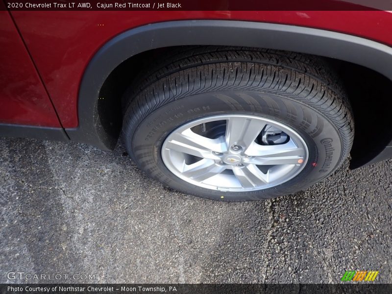 Cajun Red Tintcoat / Jet Black 2020 Chevrolet Trax LT AWD