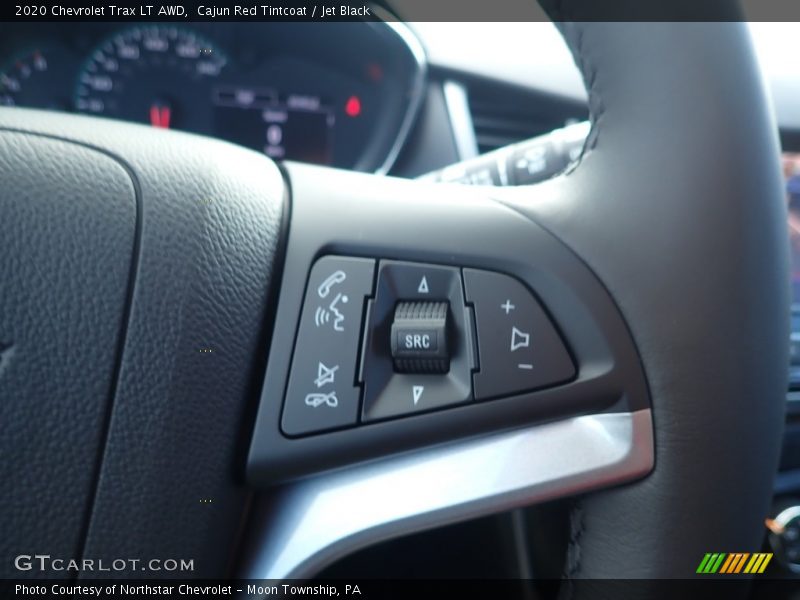 Cajun Red Tintcoat / Jet Black 2020 Chevrolet Trax LT AWD