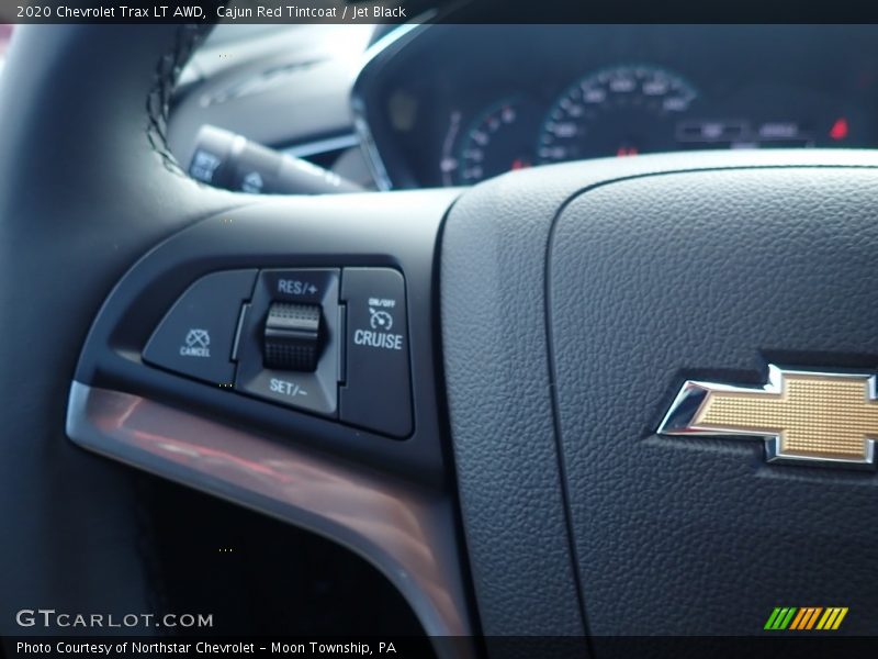 Cajun Red Tintcoat / Jet Black 2020 Chevrolet Trax LT AWD