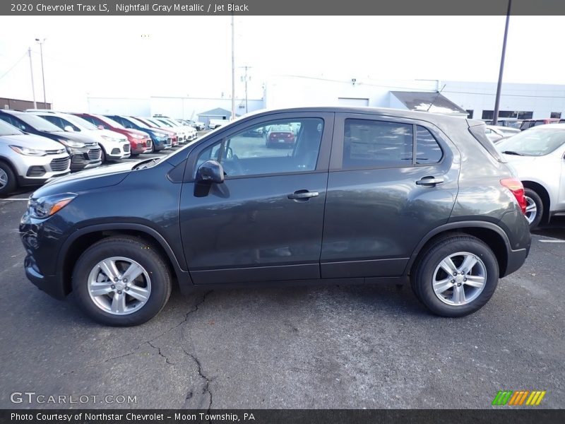 Nightfall Gray Metallic / Jet Black 2020 Chevrolet Trax LS