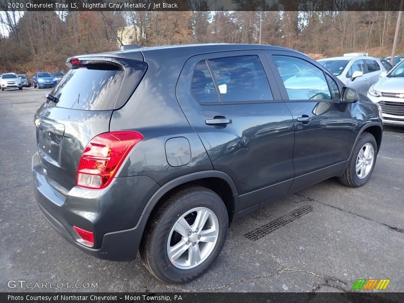 Nightfall Gray Metallic / Jet Black 2020 Chevrolet Trax LS