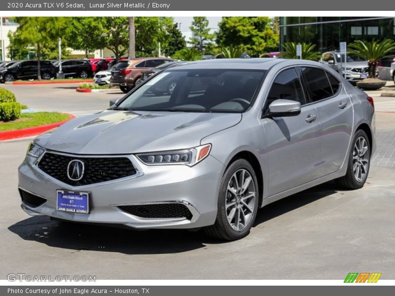 Lunar Silver Metallic / Ebony 2020 Acura TLX V6 Sedan