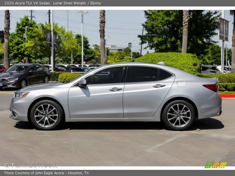 Lunar Silver Metallic / Ebony 2020 Acura TLX V6 Sedan