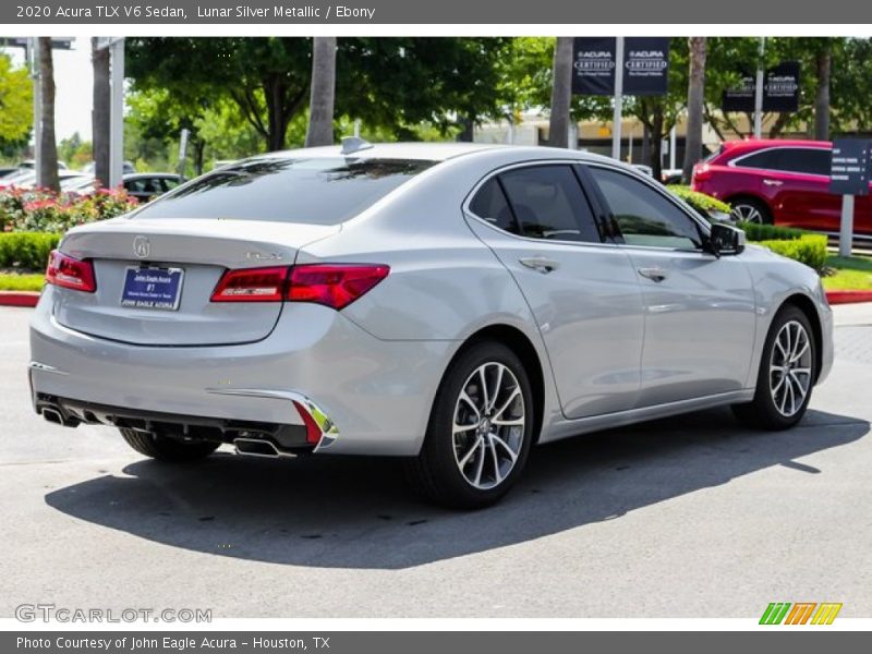 Lunar Silver Metallic / Ebony 2020 Acura TLX V6 Sedan