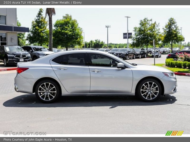 Lunar Silver Metallic / Ebony 2020 Acura TLX V6 Sedan