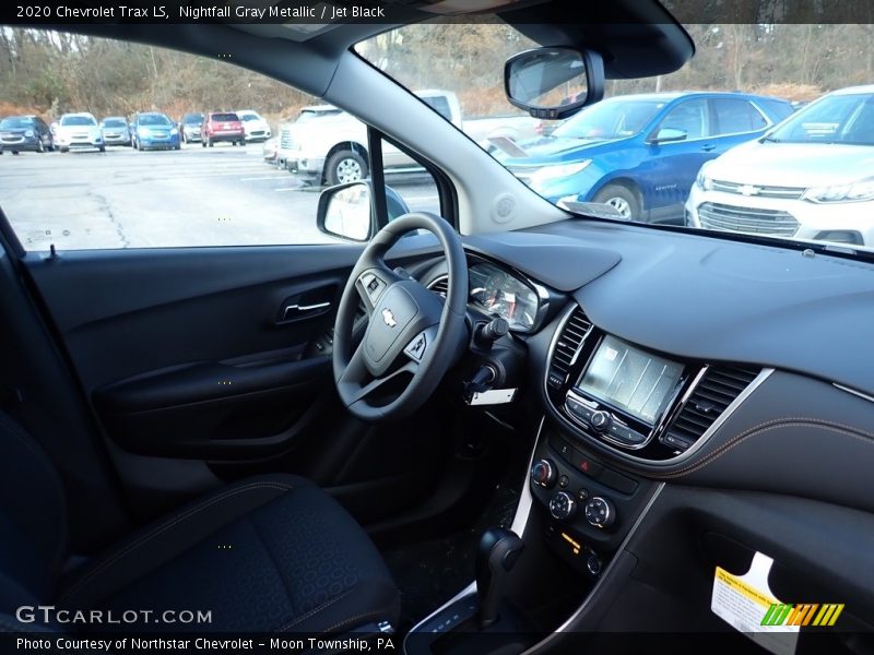 Nightfall Gray Metallic / Jet Black 2020 Chevrolet Trax LS