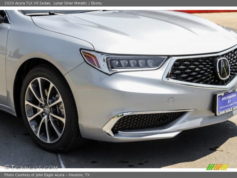 Lunar Silver Metallic / Ebony 2020 Acura TLX V6 Sedan