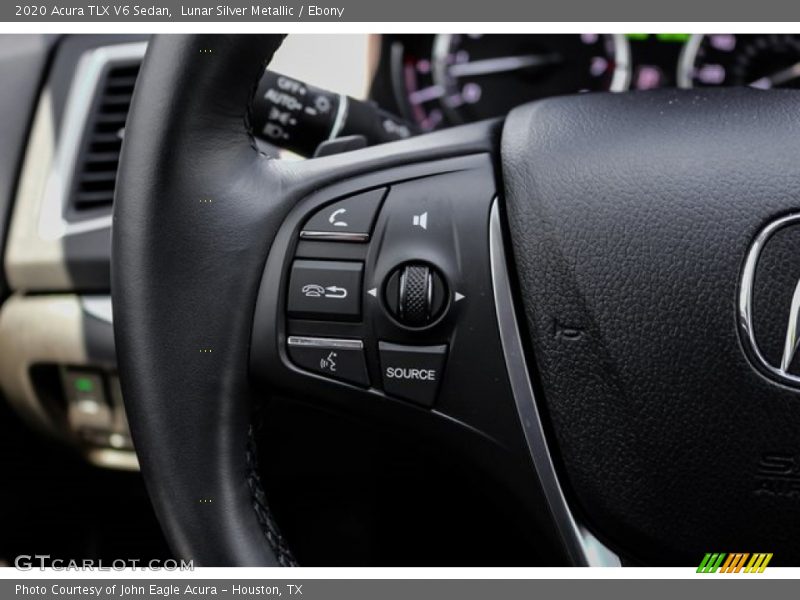 Lunar Silver Metallic / Ebony 2020 Acura TLX V6 Sedan