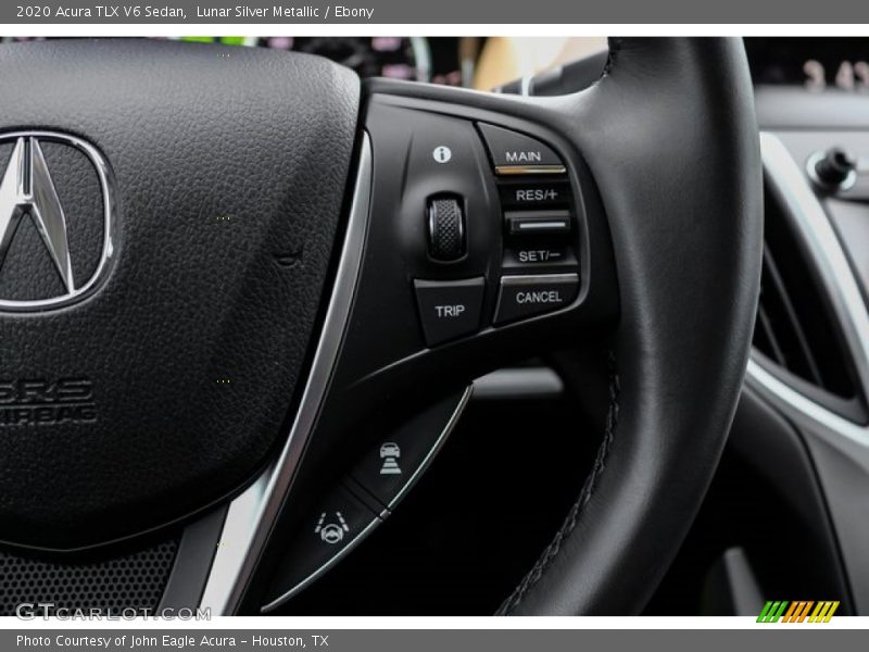 Lunar Silver Metallic / Ebony 2020 Acura TLX V6 Sedan