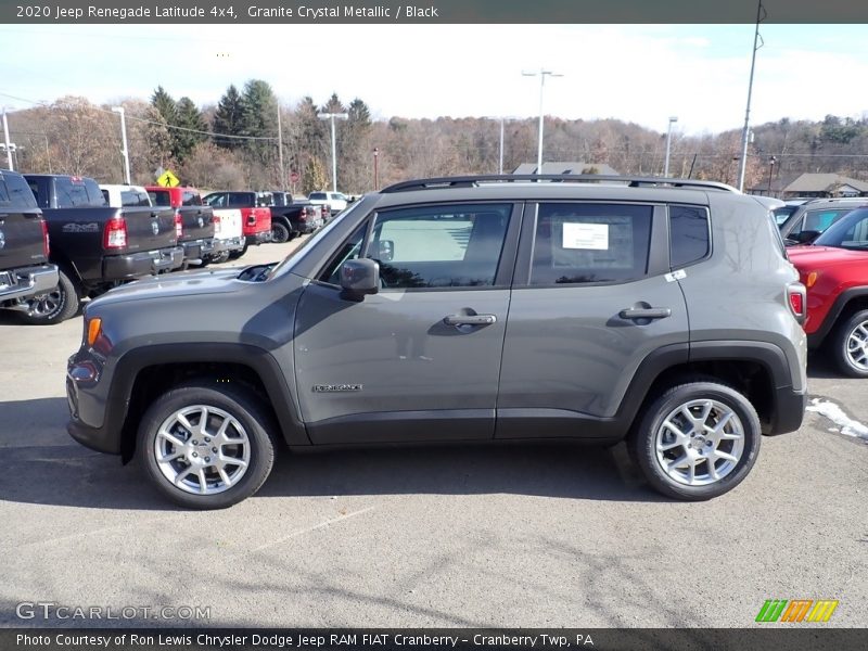 Granite Crystal Metallic / Black 2020 Jeep Renegade Latitude 4x4