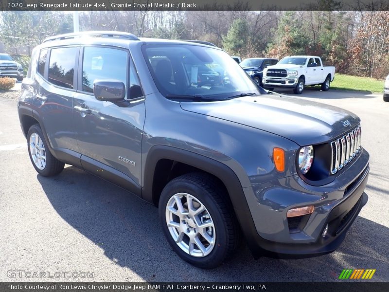 Granite Crystal Metallic / Black 2020 Jeep Renegade Latitude 4x4