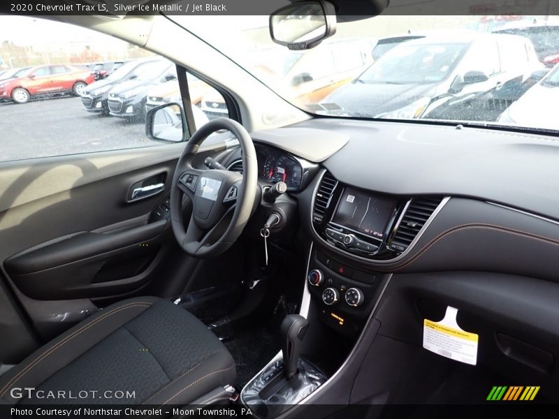 Silver Ice Metallic / Jet Black 2020 Chevrolet Trax LS