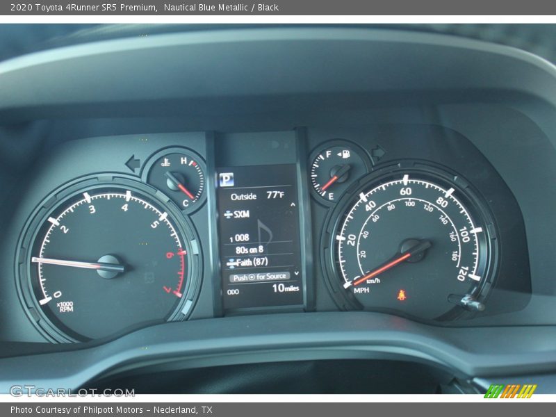 Nautical Blue Metallic / Black 2020 Toyota 4Runner SR5 Premium